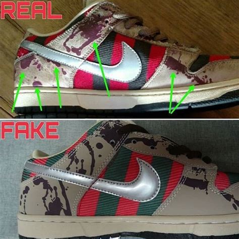 nike sb freddy krueger real vs. fake - Freddy Krueger real or real.